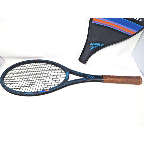 Vintage Belgium Made Donnay Graphite Plus 35 Tennis Racquet (4 1/4) w/ Case - Picture 4 of 8
